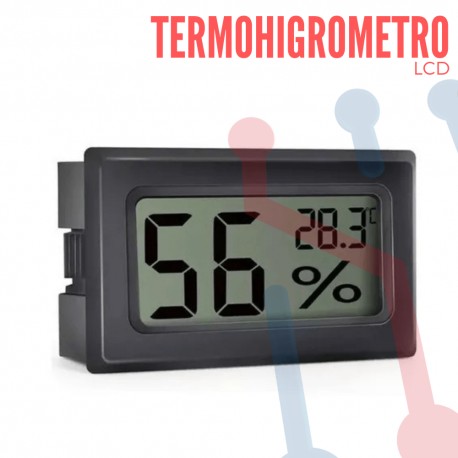 Mini-Termohigrómetro Digital LCD