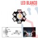 Led 3W Blanco Frio con Disipador