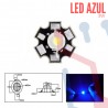 Led 3W Azúl con Disipador