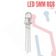 LED RGB 5mm Ánodo común