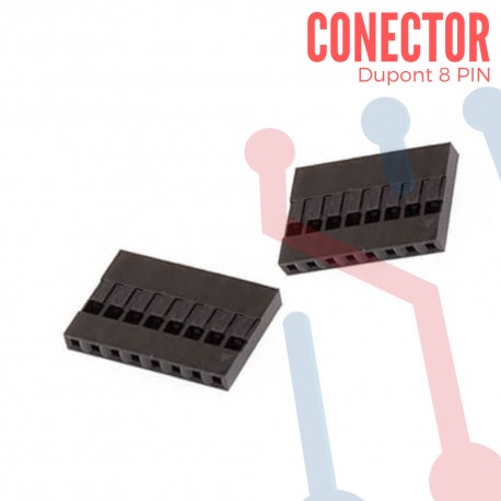 Conector Dupont o Crimp 8Pin