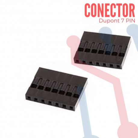 Conector Dupont o Crimp 7Pin