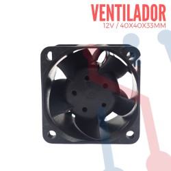 Ventilador 12V 40x40x33mm