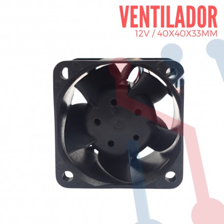 Ventilador 12V 40x40x33mm
