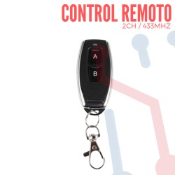 Control Remoto 2 CH 433Mhz