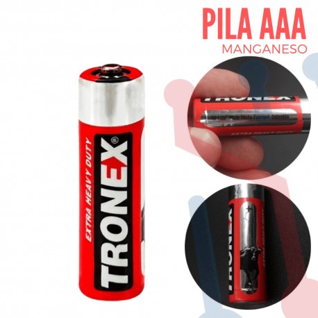 Pila Tronex de Manganeso AAA