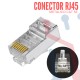 Conector RJ45 Cat.5E Metalico