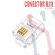 Conector RJ11 Macho 4 Pines