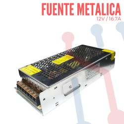 Fuente Suicheada 12V 16.7A 200W