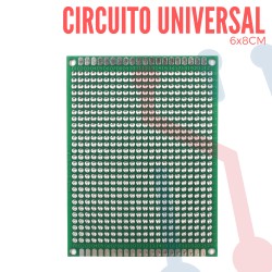 Circuito Impreso Universal 6x8cm