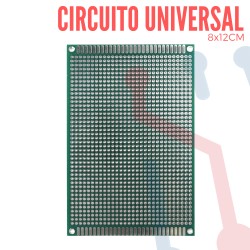 Circuito Impreso Universal 8x12cm