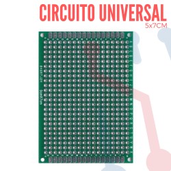 Circuito Impreso Universal 5x7cm