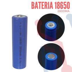 Batería Litio-Ion 18650 2800mAh