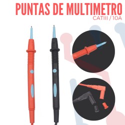 Puntas para multímetro CATIII-10A