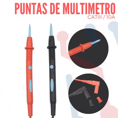 Puntas para multímetro CATIII-10A
