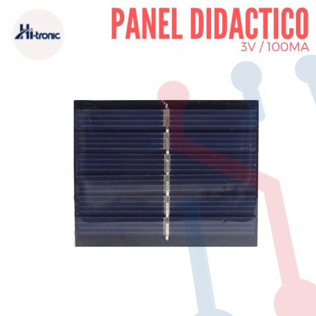 Panel Solar Ensamble 3V 100mA