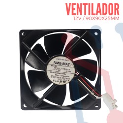 Ventilador 12V PWM 90x90x25mm