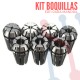 Kit de Boquillas para Mandril ER11 7Pcs 1 A 7mm