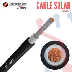 Cable Solar 4mm² Centelsa