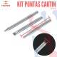 Kit Puntas Macizas para Cautin 80W (3Pcs)