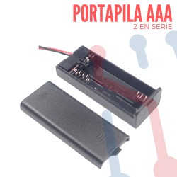 Portapila AAA X 2 Con Suiche