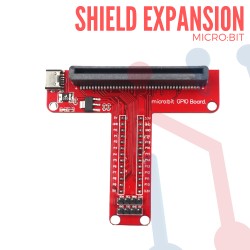 Shield de Expansión para MicroBit (Montaje Protoboard)