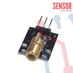 Laser de 5mW en Tarjeta