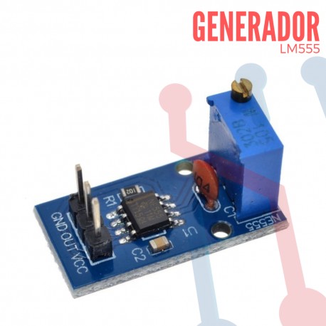 Modulo Generador de Pulsos LM555