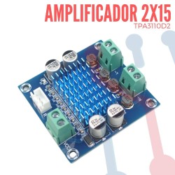 Amplificador Audio 2X15W (TPA3110D2)