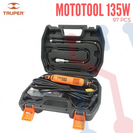MotoTool 135W Truper 97 Piezas
