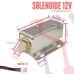 Solenoide Cerradura 12VDC
