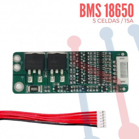 BMS 18650 5S 15A