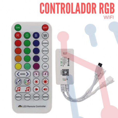 Controlador WIFI RGB SP511E 