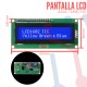 Display LCD 2X16 Backlight Azul con I2C