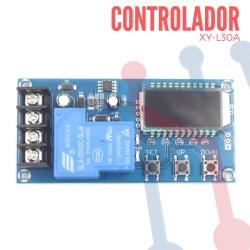 Controlador de Carga 6-60V (XY-L30A)