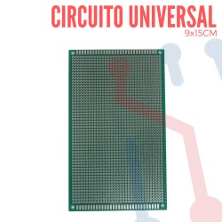 Circuito Impreso Fibra de Vidrio 9x15