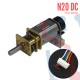 Micro Motorreductor 6V 750RPM