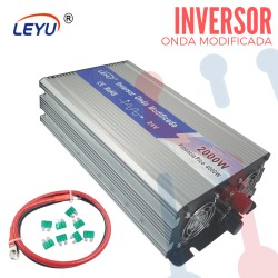 Inversor (Onda Modificada) DC/AC 24V 2000W-LEYU