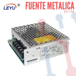 Fuente Suicheada 5V 5A 25W (LEYU)