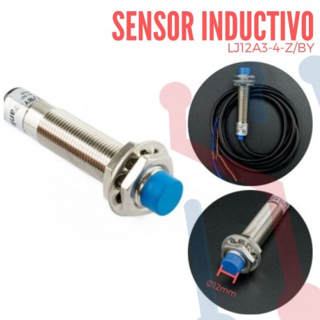 Sensor Inductivo LJ12A3-4-Z/BY (PNP)
