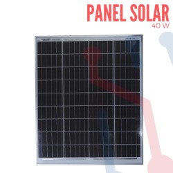 Panel solar de intemperie 40W