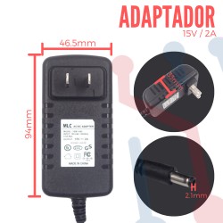 Adaptador de voltaje 15V 2A