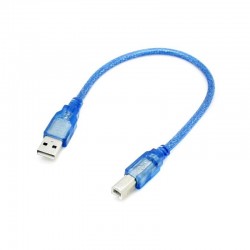 Cable USB tipo B para Arduino 30Cm