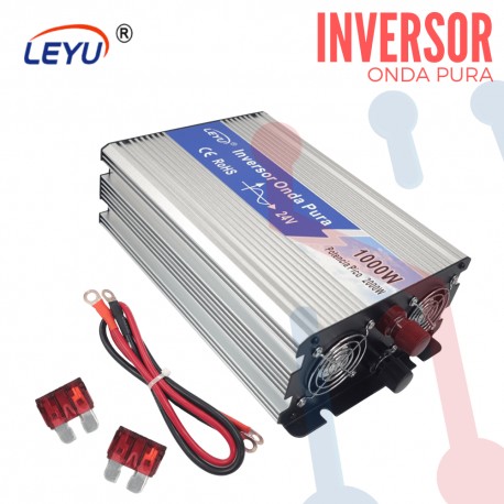 Inversor (Onda pura) DC/AC 24V 1000W-LEYU