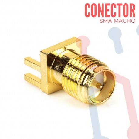 Conector Macho SMA Recto
