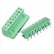 Bornera Desarmable 8PIN 5mm Verde