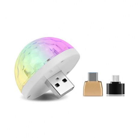 Mini Hongo Led 3W USB