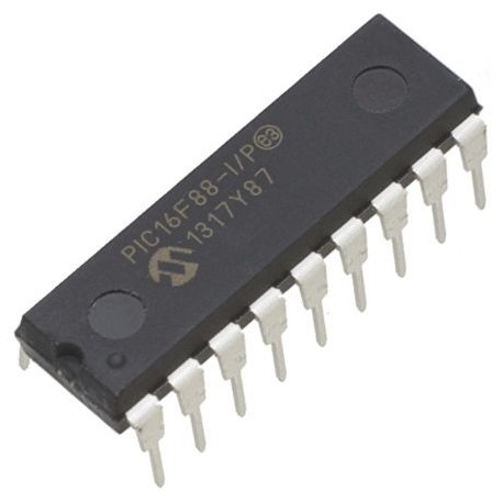 Microcontrolador microchip PIC16F88 I/P