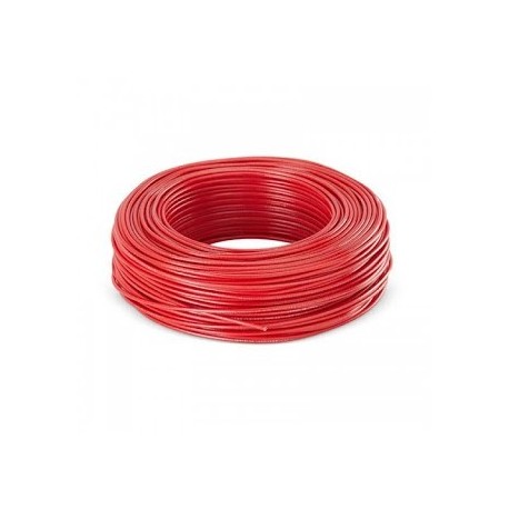 Cable Vehicular AWG 18 Rojo X Metro