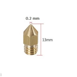 Boquilla Extrusor 0.2mm 1.75mm